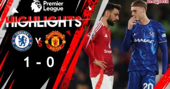 ไฮไลท์ฟุตบอล พรีเมียร์ลีก อังกฤษ เชลซี 1-0 แมนเชสเตอร์ ยูไนเต็ด